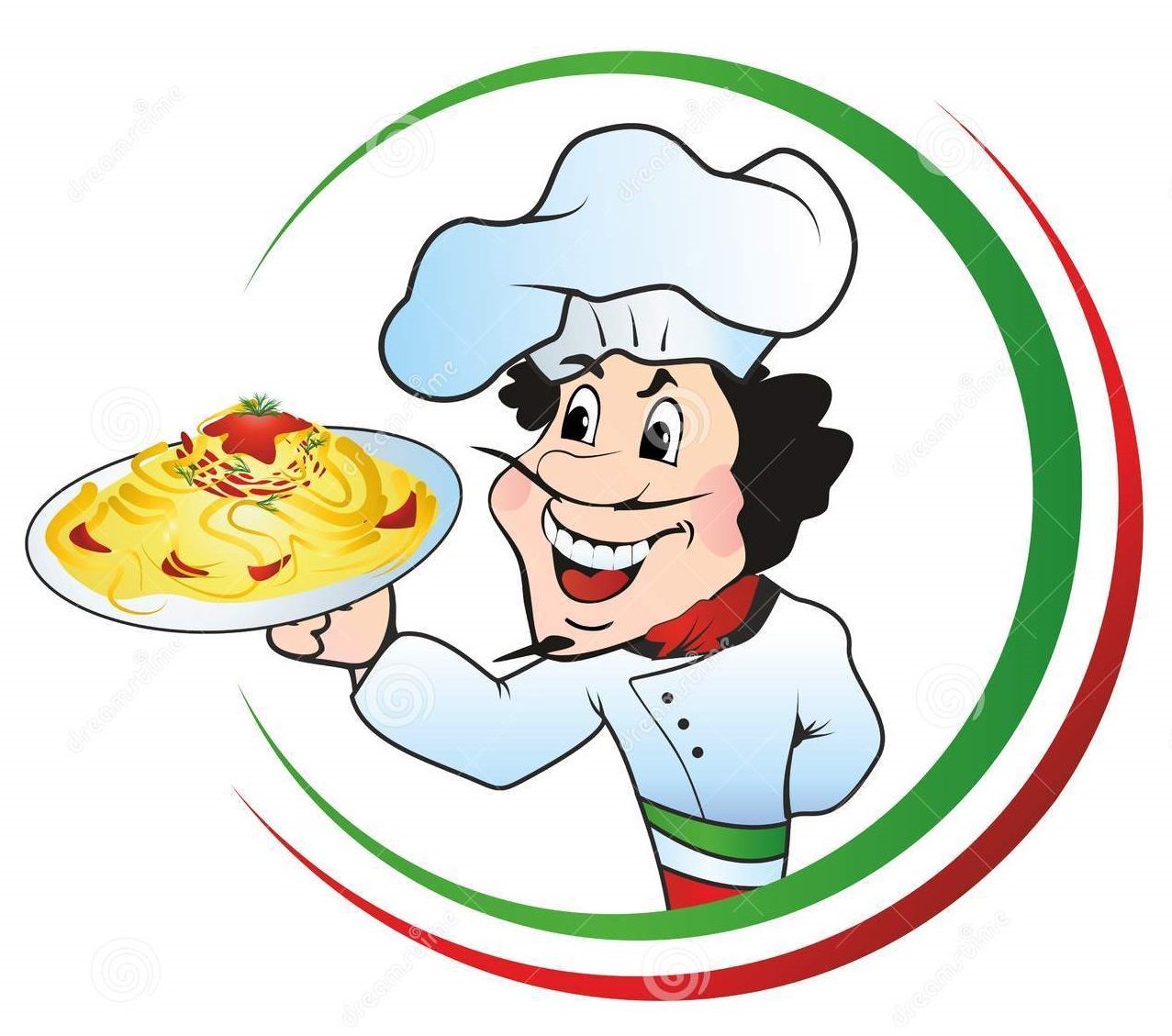 chef-plate-spaghetti-italian-holding-36164383