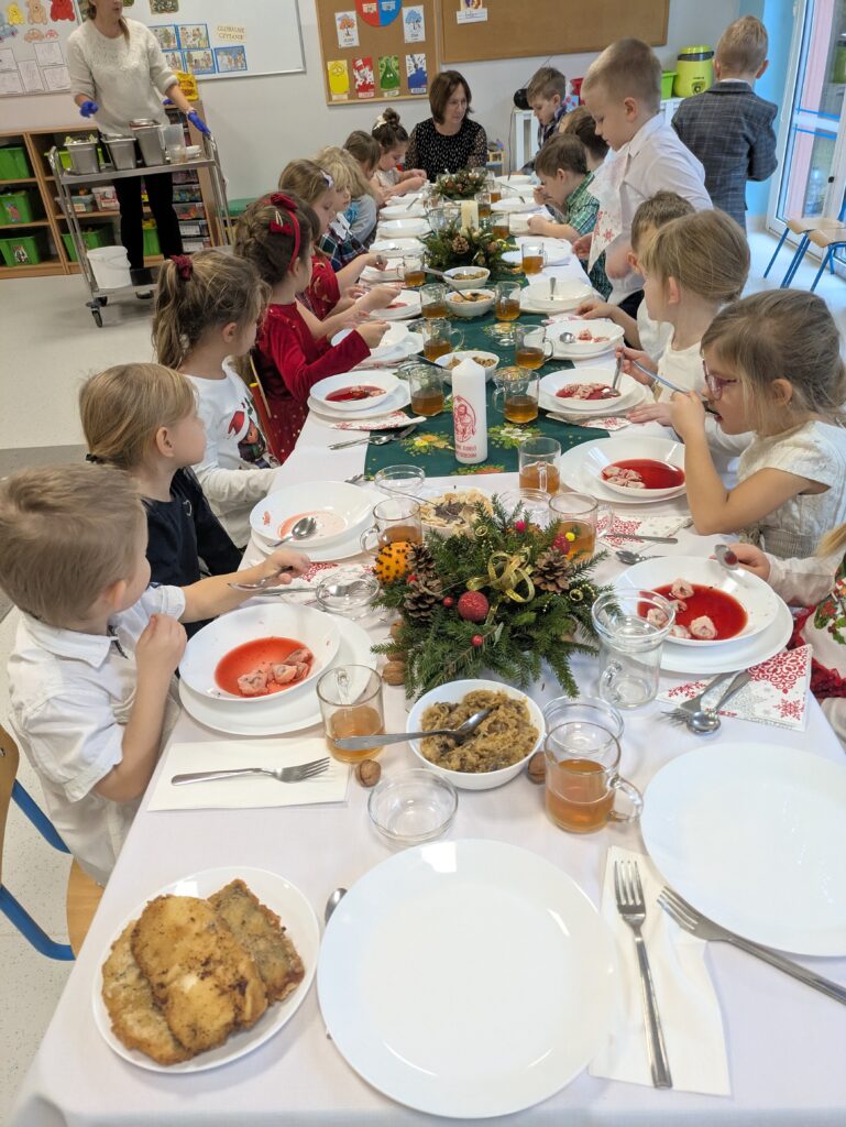 wigilia w slonecznej chatce