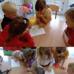 Światowy Dzień Pszczoły w grupie „Motylki” - kolaż zdjęć