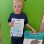 Wyróżnienie w V Powiatowym Konkursie Profilaktyczno-Przyrodniczym „Pamiętaj o niezapominajce – Żyję w harmonii z przyrodą”