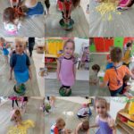 Zajęcia z sensoplastyki u „Motylków” – „Kolorowe masy i kulki żelowe”