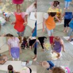 Zajęcia z sensoplastyki u „Motylków” – „Kolorowe masy i kulki żelowe”