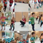 Zajęcia ruchowe z Akademią Kangurka w naszym przedszkolu.