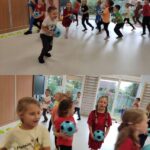 Zajęcia ruchowe z Akademią Kangurka w naszym przedszkolu.
