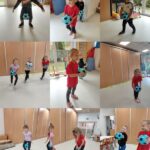 Zajęcia ruchowe z Akademią Kangurka w naszym przedszkolu.