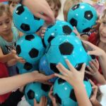 Zajęcia ruchowe z Akademią Kangurka w naszym przedszkolu.