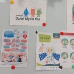 Obchody Światowego Dnia Mycia Rąk w ramach projektu „Zdrowo i sportowo” w grupie Sówki.