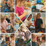 Przygotowania Biedronek do konkursu na Najładniejszą Szopkę Bożonarodzeniową