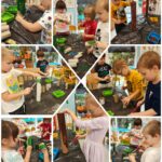 Przygotowania Biedronek do konkursu na Najładniejszą Szopkę Bożonarodzeniową