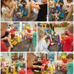 Przygotowania Biedronek do konkursu na Najładniejszą Szopkę Bożonarodzeniową