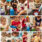 Przygotowania Biedronek do konkursu na Najładniejszą Szopkę Bożonarodzeniową