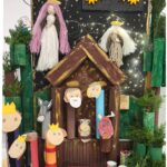 Przygotowania Biedronek do konkursu na Najładniejszą Szopkę Bożonarodzeniową