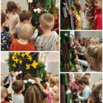 Przygotowania Biedronek do konkursu na Najładniejszą Szopkę Bożonarodzeniową