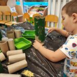 Przygotowania Biedronek do konkursu na Najładniejszą Szopkę Bożonarodzeniową