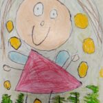 Przygotowania Biedronek do konkursów świątecznych - Martyna T.