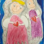 Przygotowania Biedronek do konkursów świątecznych - Antonina