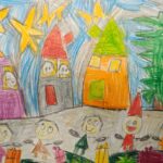 Przygotowania Biedronek do konkursów świątecznych - Blanka