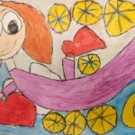 Przygotowania Biedronek do konkursów świąt ecznych - Rita