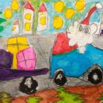 Przygotowania Biedronek do konkursów świątecznych - Szymon