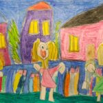 Przygotowania Biedronek do konkursów świątecznych - Zuzia