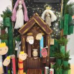 Przygotowania Biedronek do konkursu na Najładniejszą Szopkę Bożonarodzeniową