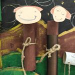 Przygotowania Biedronek do konkursu na Najładniejszą Szopkę Bożonarodzeniową