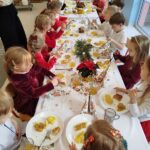 Spotkanie wigilijne u motylków