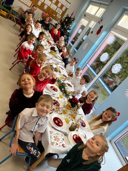 Spotkanie wigilijne u "Motylków"