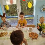Wielkanocne Śniadanie w grupie "Motylków".