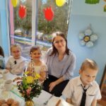 Wielkanocne Śniadanie w grupie "Motylków".