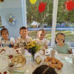Wielkanocne Śniadanie w grupie "Motylków".