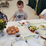 Wielkanocne Śniadanie w grupie "Motylków".