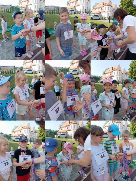 AKCJA „SPRINTEM DO MARATONU” W NASZYM PRZEDSZKOLU