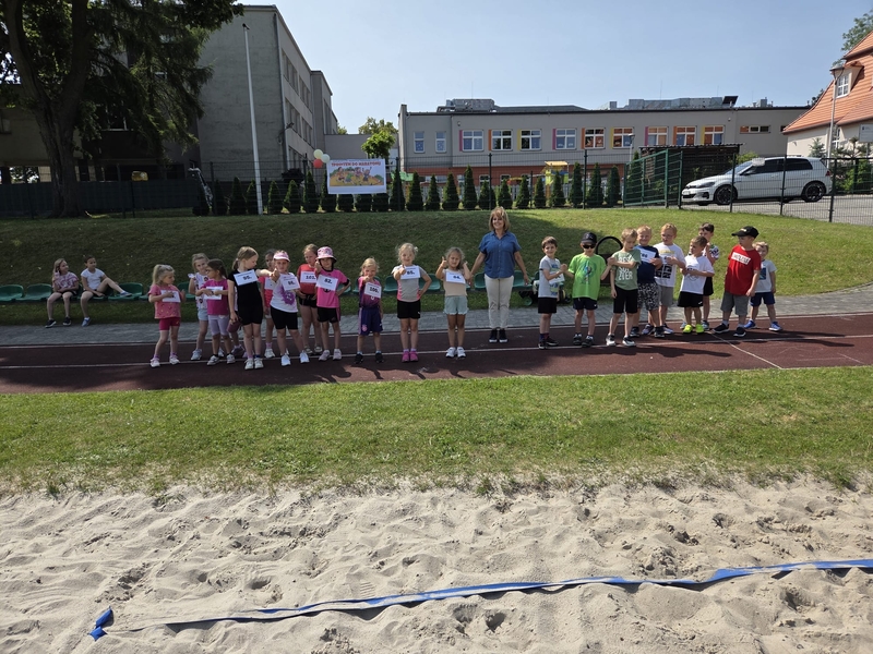 AKCJA „SPRINTEM DO MARATONU” W NASZYM PRZEDSZKOLU