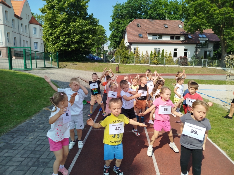 AKCJA „SPRINTEM DO MARATONU” W NASZYM PRZEDSZKOLU
