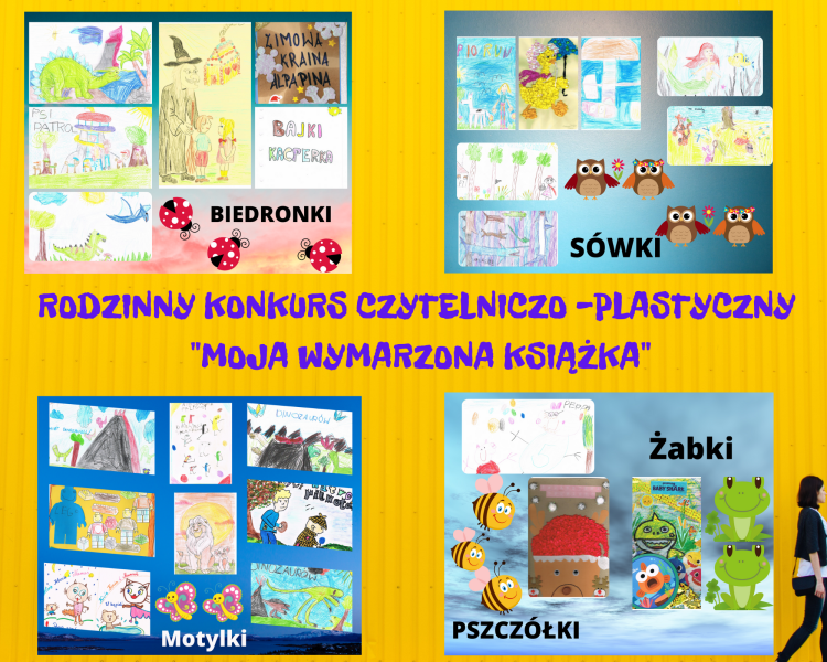 Finał Rodzinnego Konkursu Plastycznego „Moja wymarzona książka”